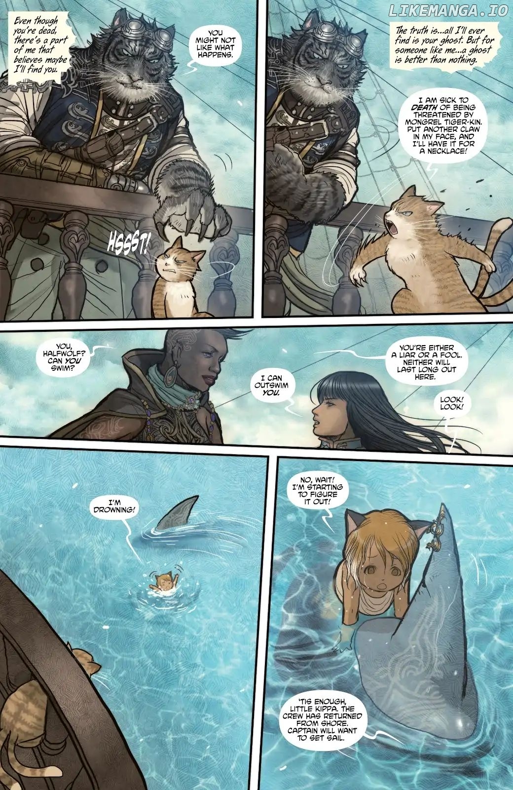 Monstress chapter 8 - page 4