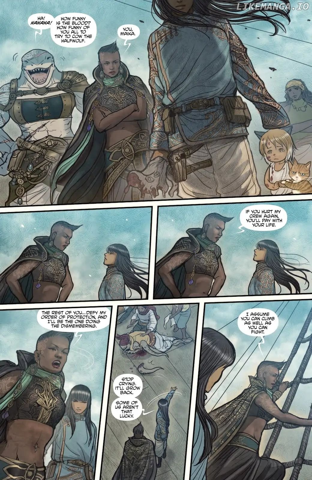 Monstress chapter 8 - page 8