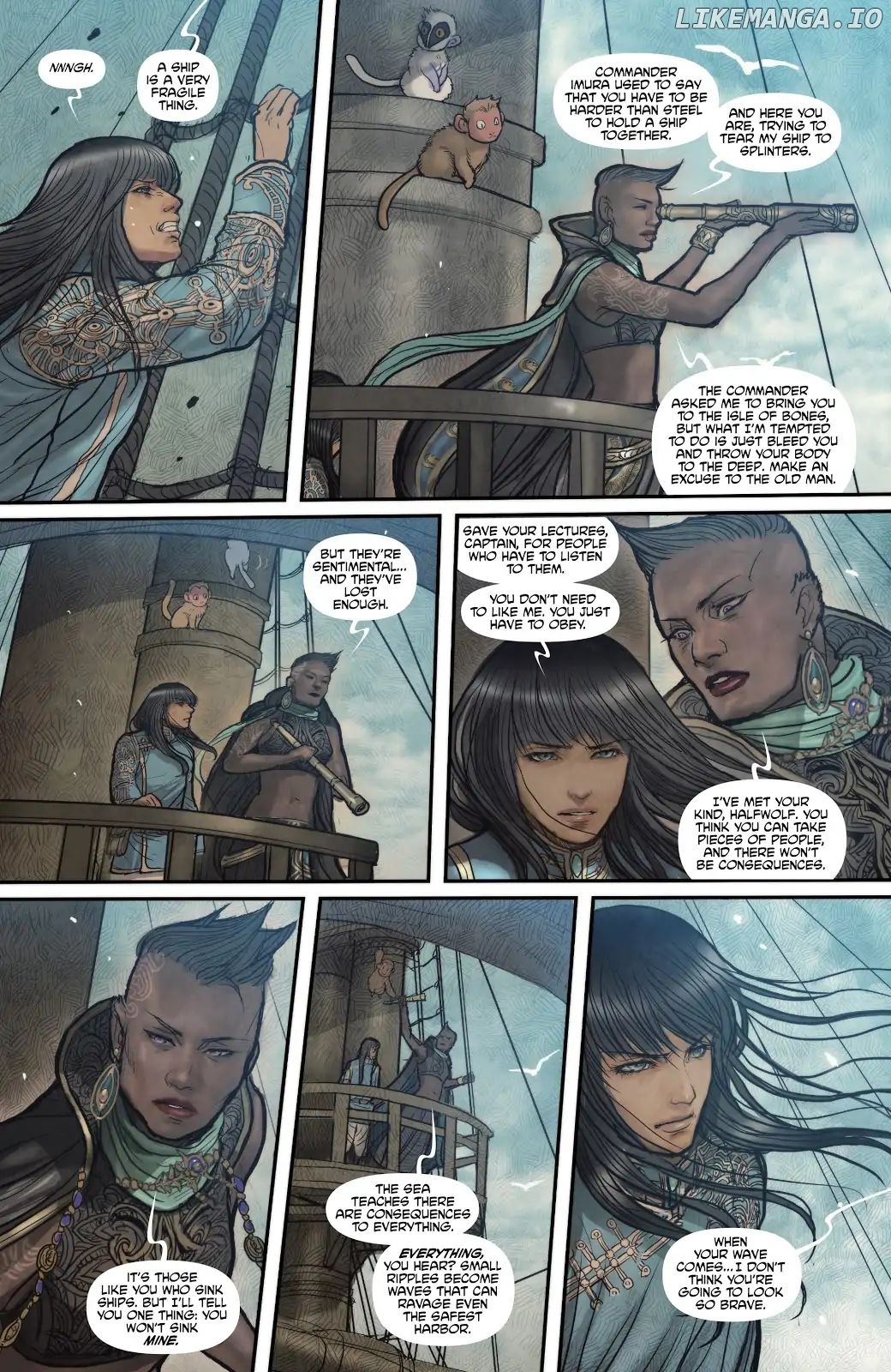 Monstress chapter 8 - page 9