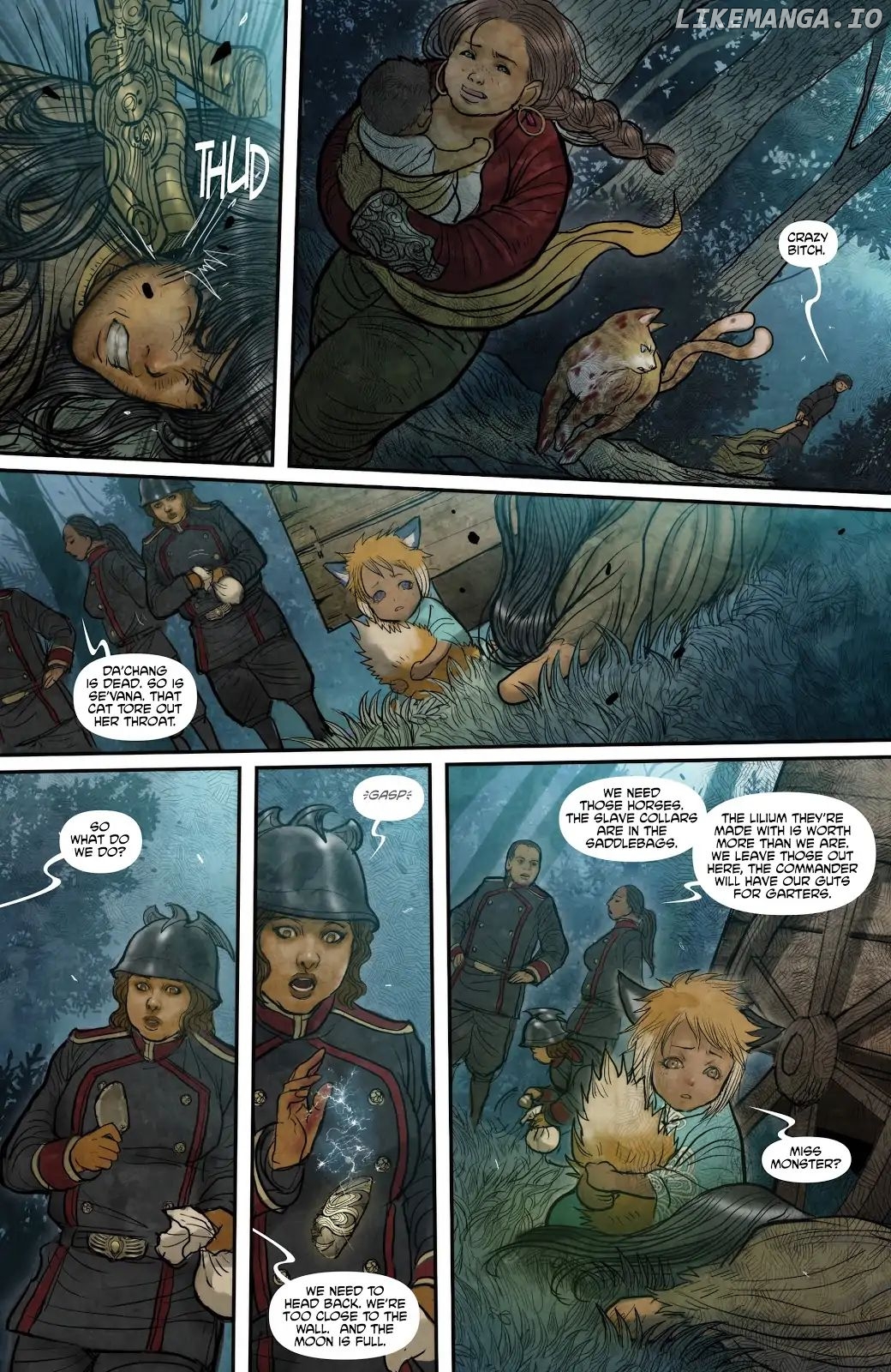 Monstress chapter 3 - page 16