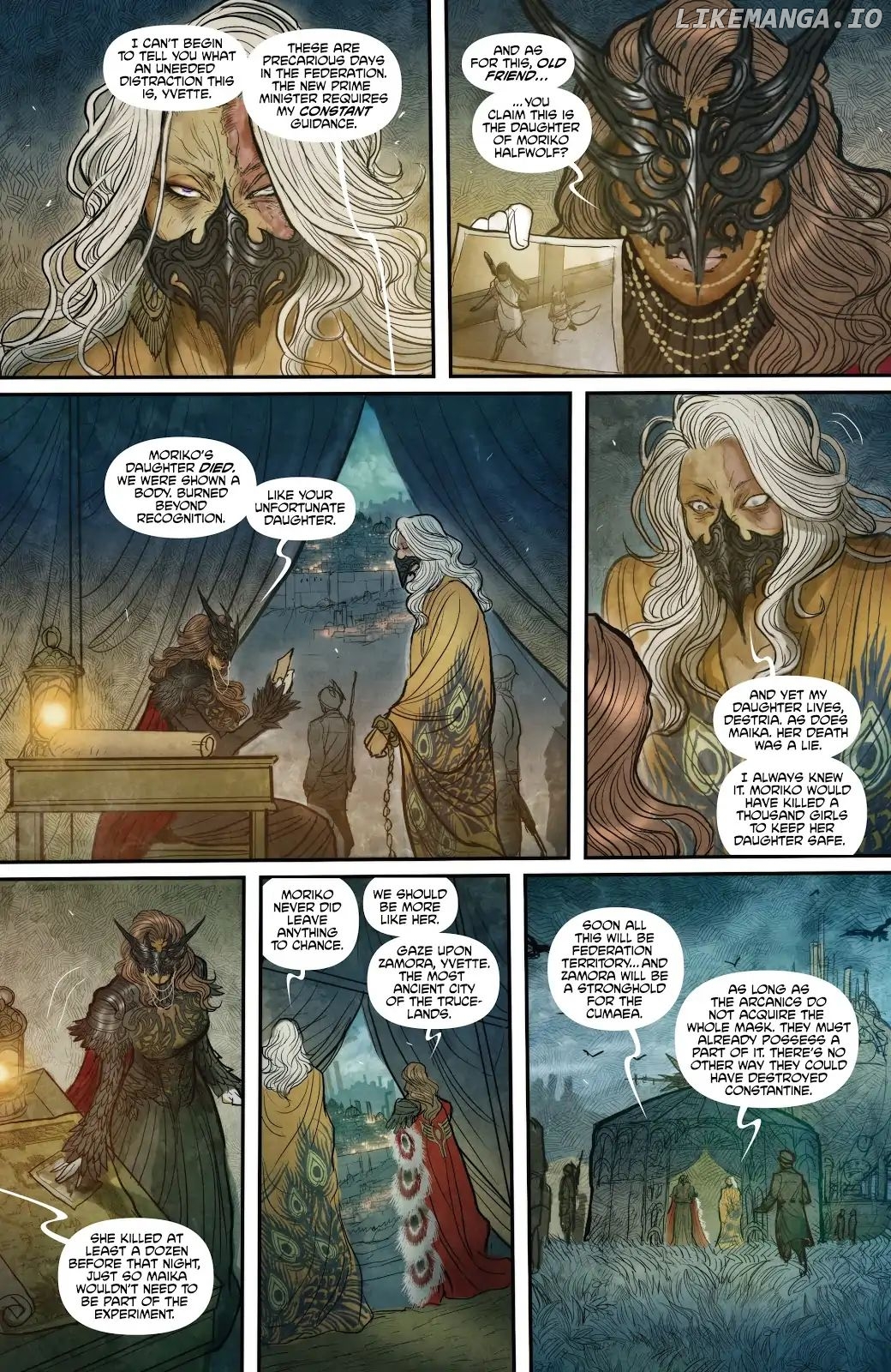 Monstress chapter 3 - page 7