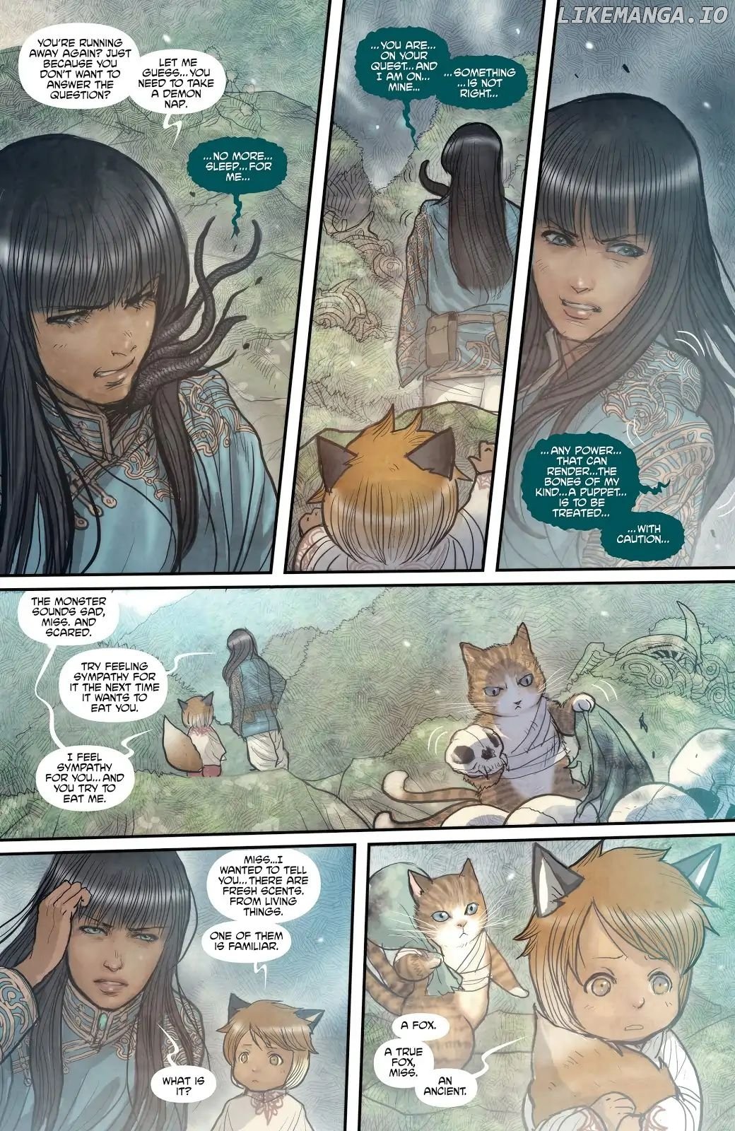 Monstress chapter 10 - page 13