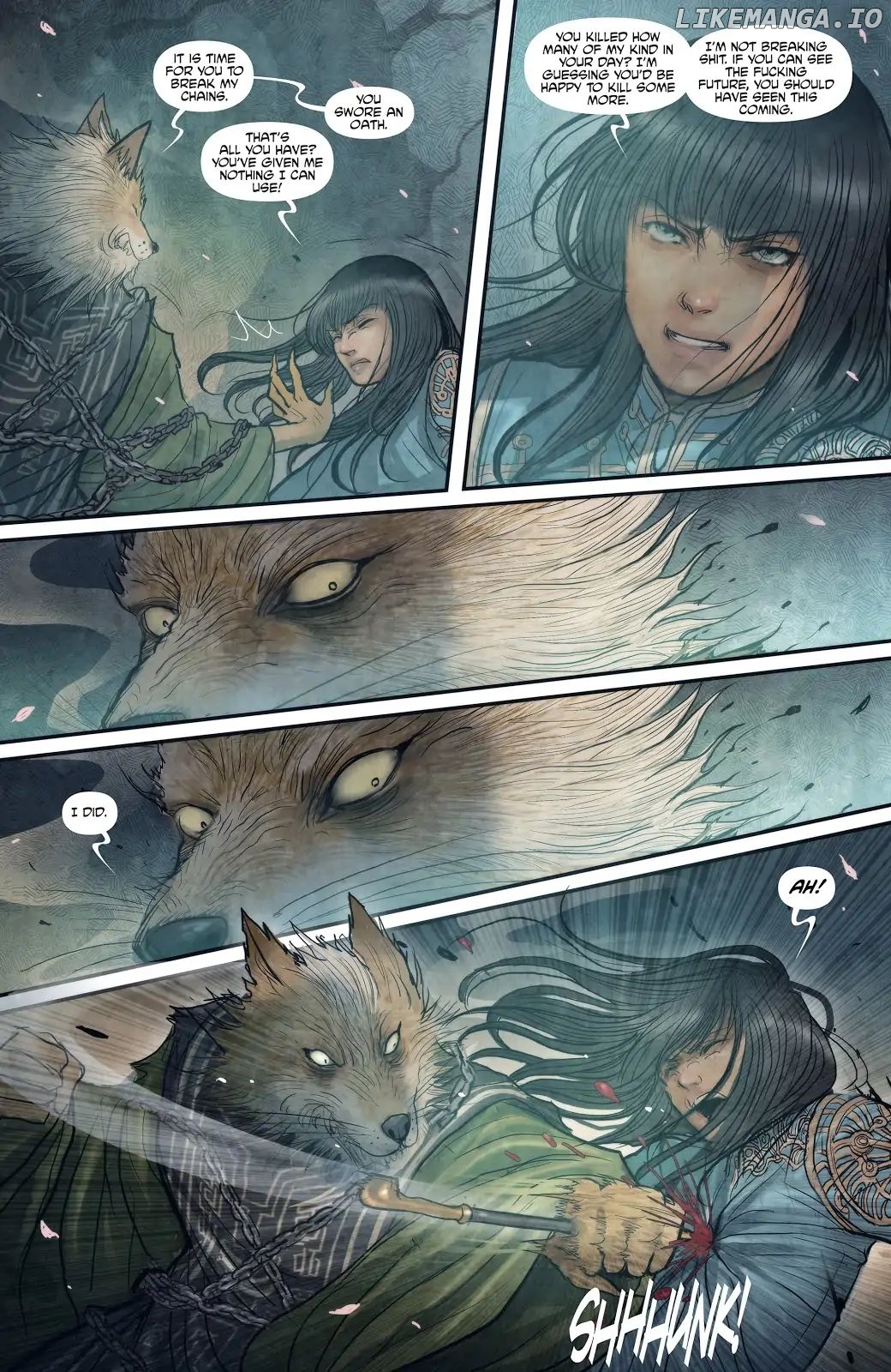 Monstress chapter 11 - page 16