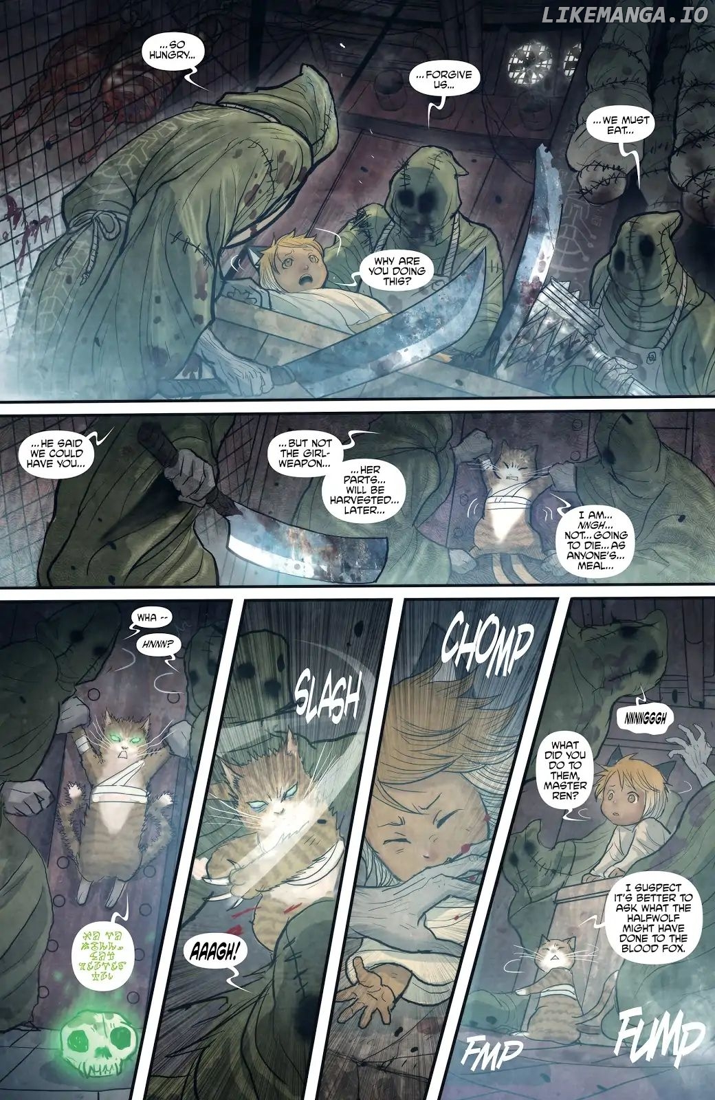 Monstress chapter 11 - page 18