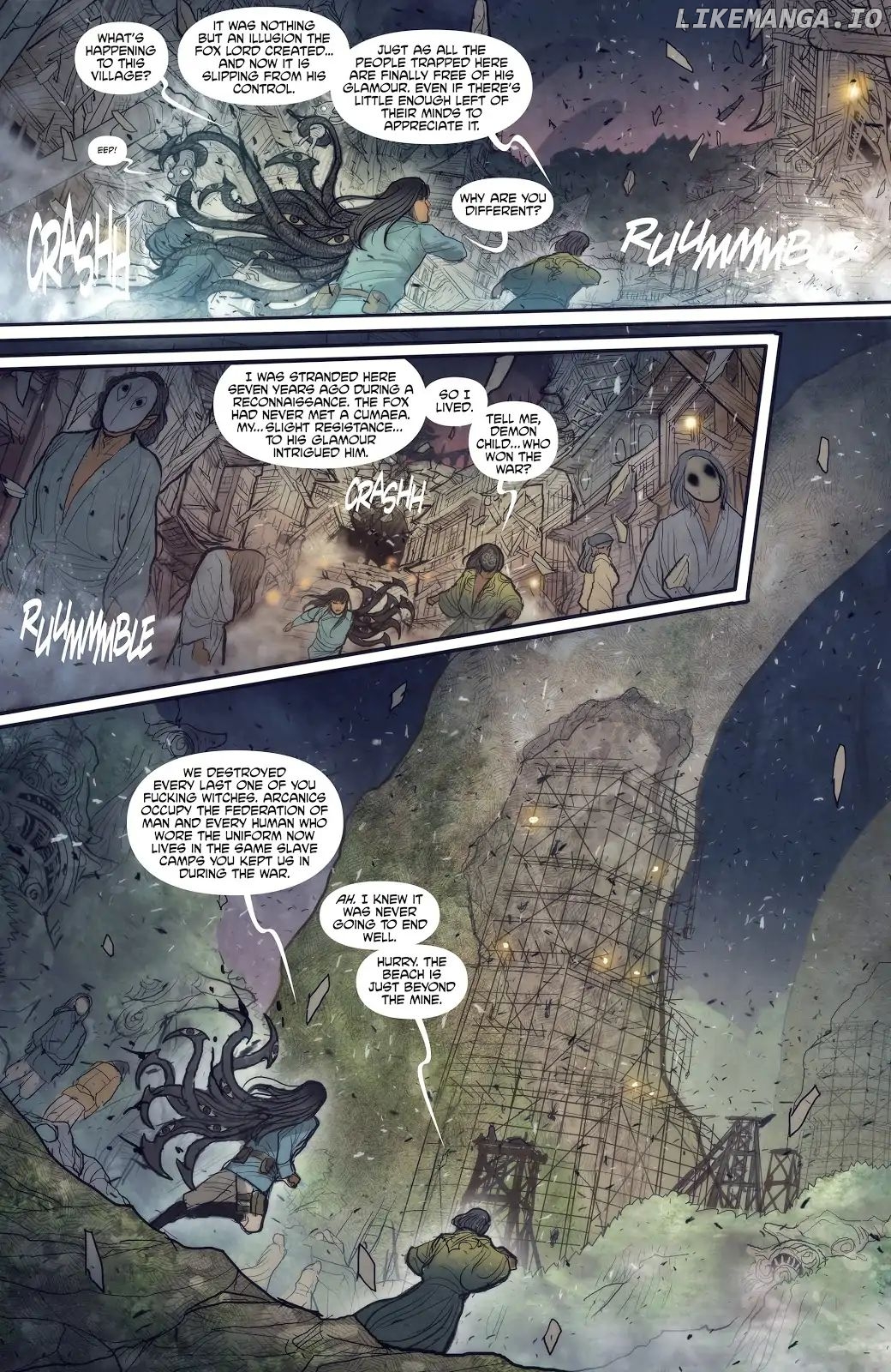 Monstress chapter 11 - page 19