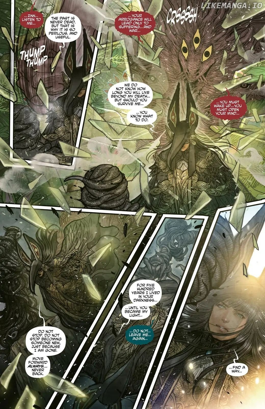 Monstress chapter 12 - page 8