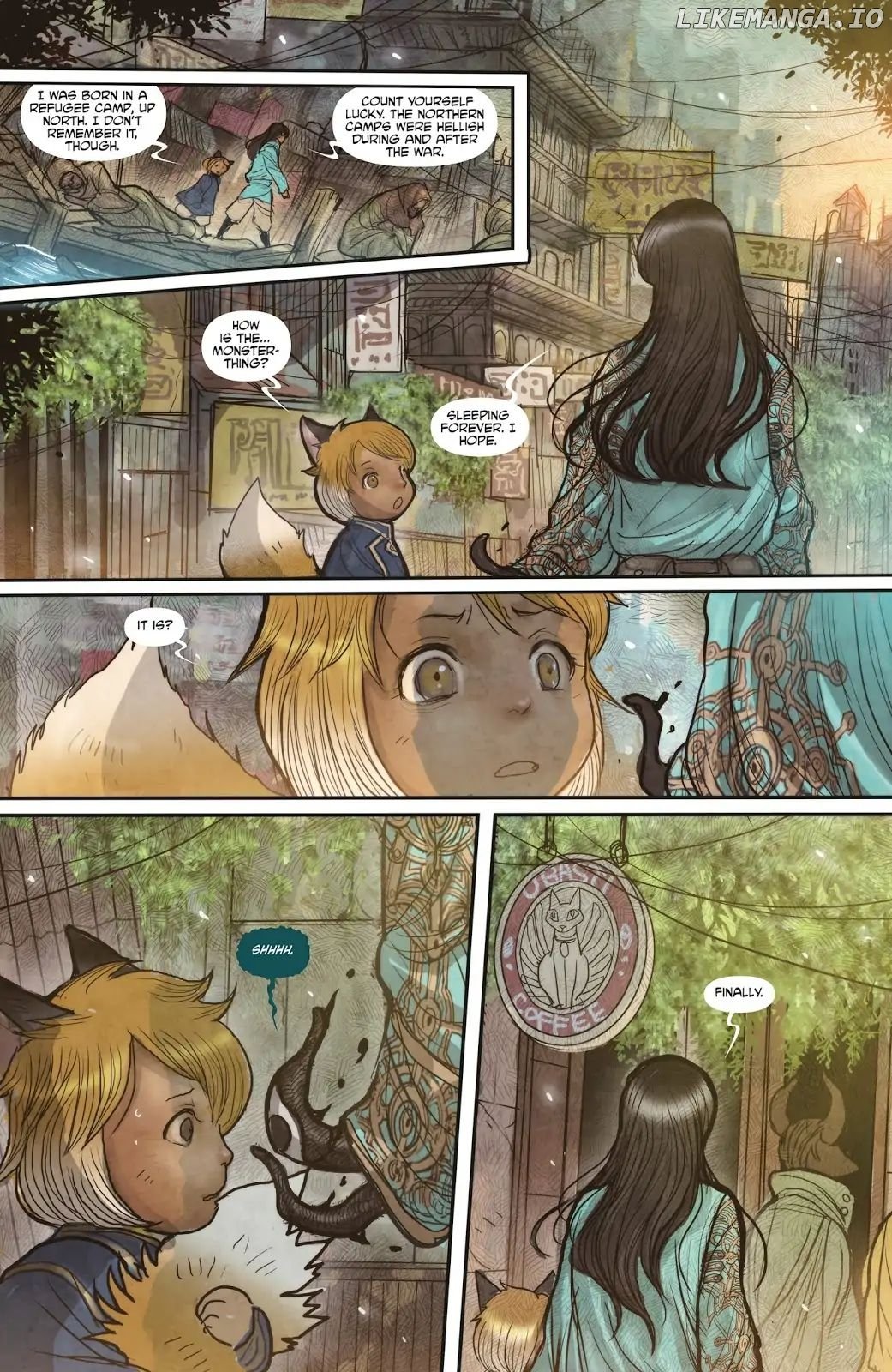 Monstress chapter 13 - page 16