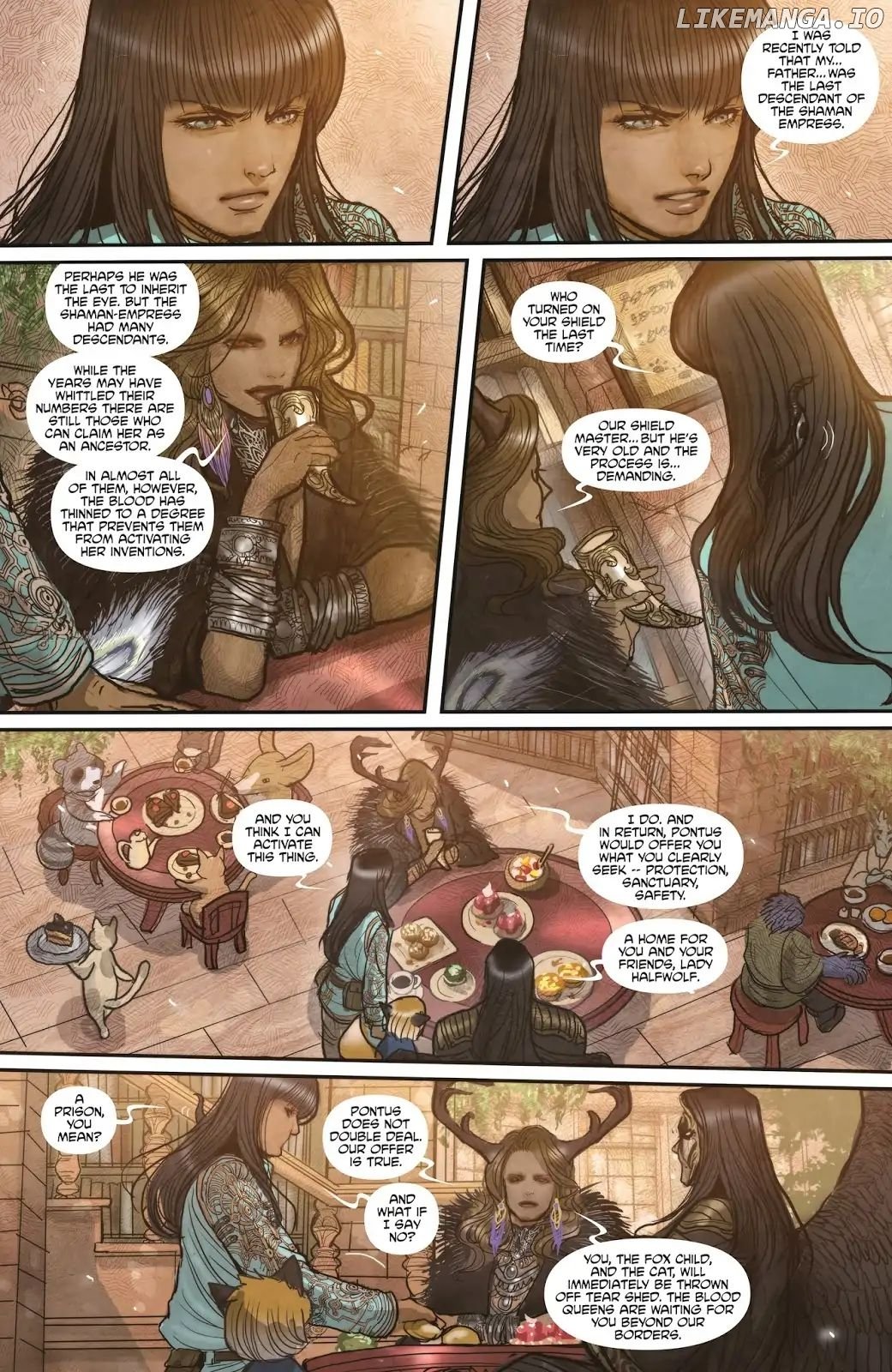 Monstress chapter 13 - page 27