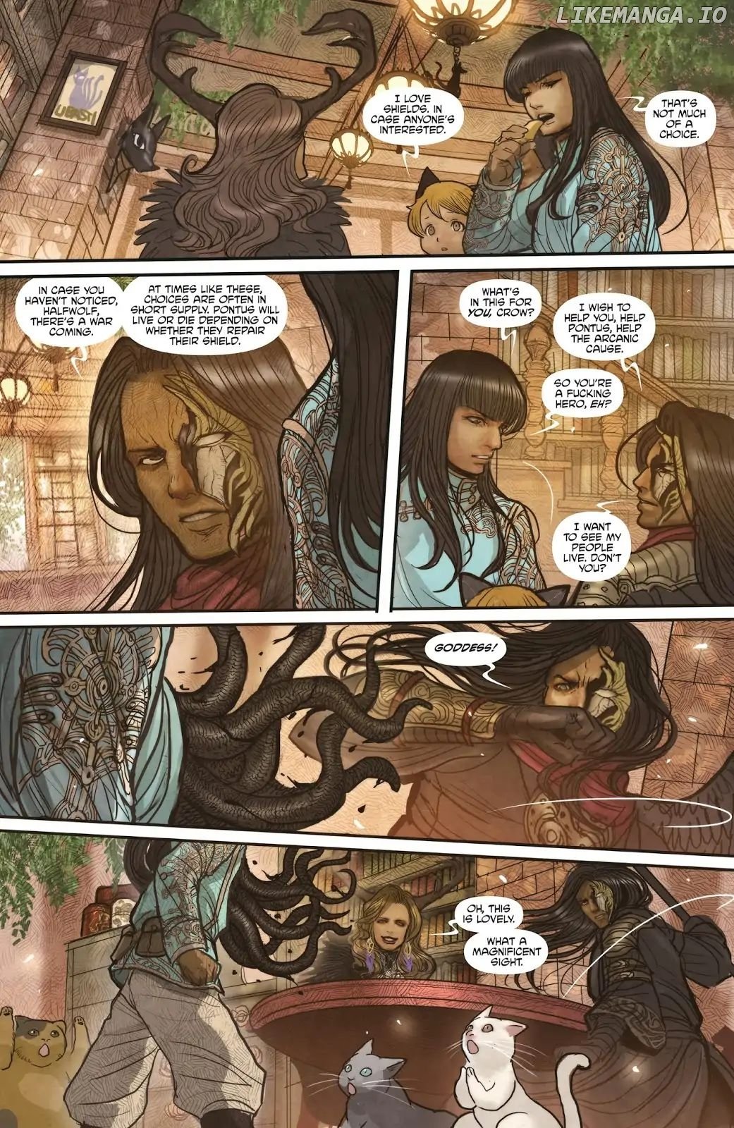 Monstress chapter 13 - page 28