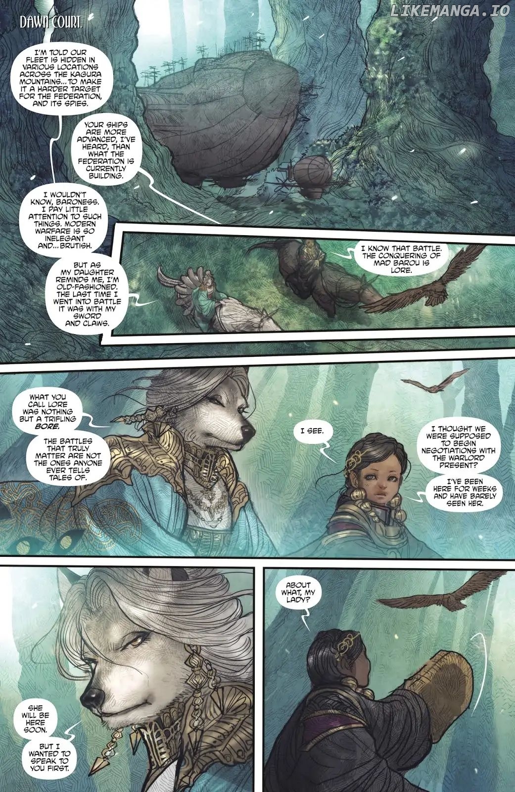 Monstress chapter 13 - page 9