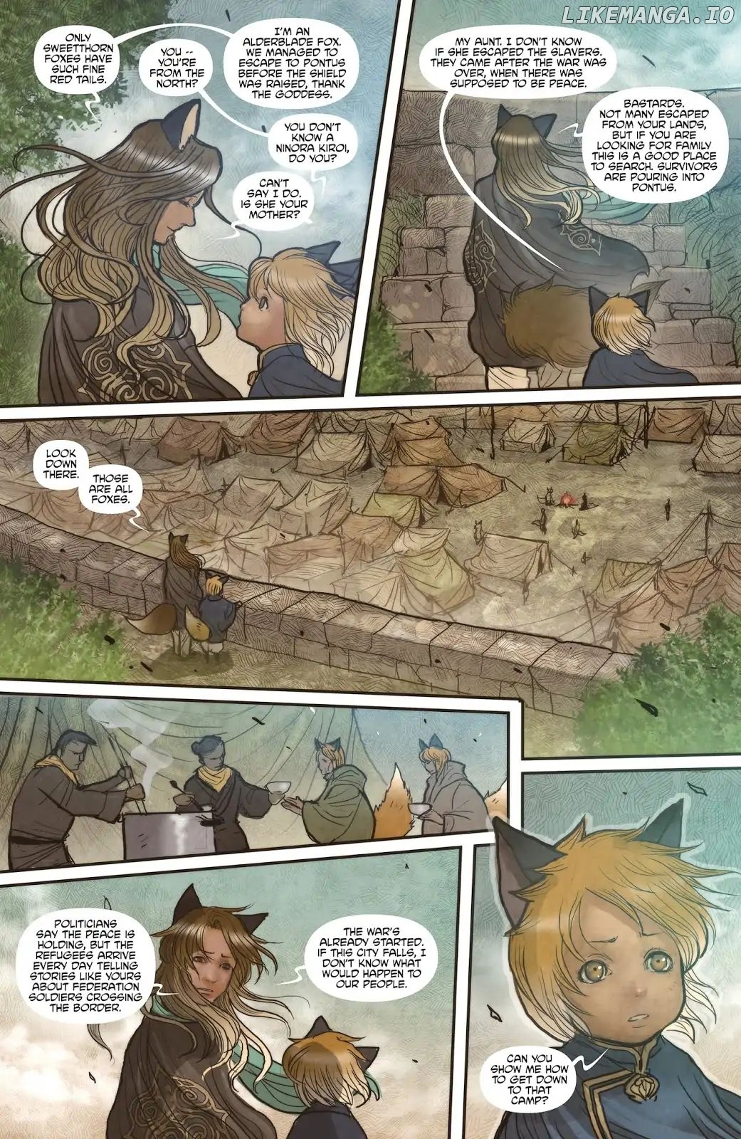 Monstress chapter 14 - page 14