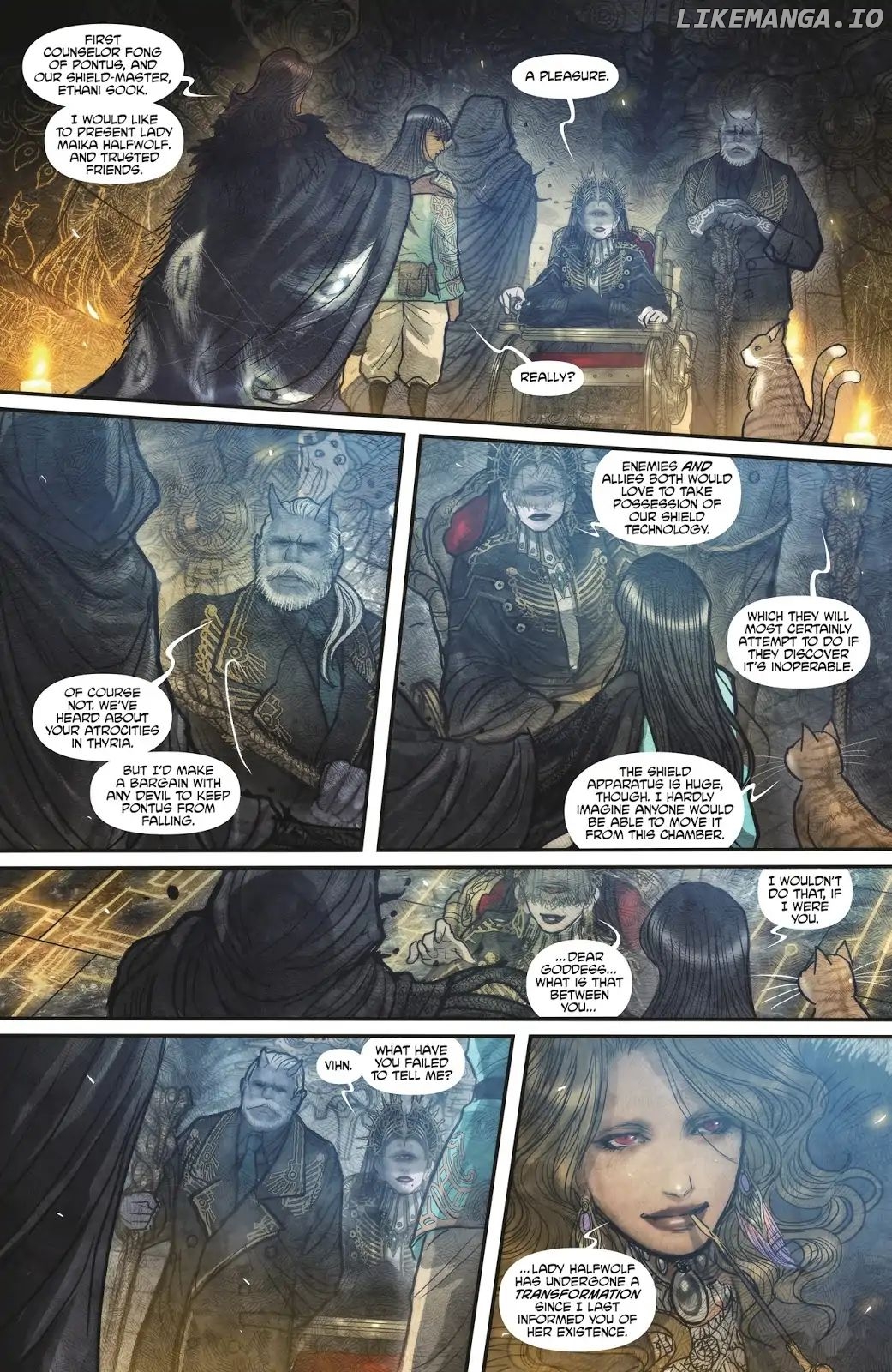 Monstress chapter 14 - page 18