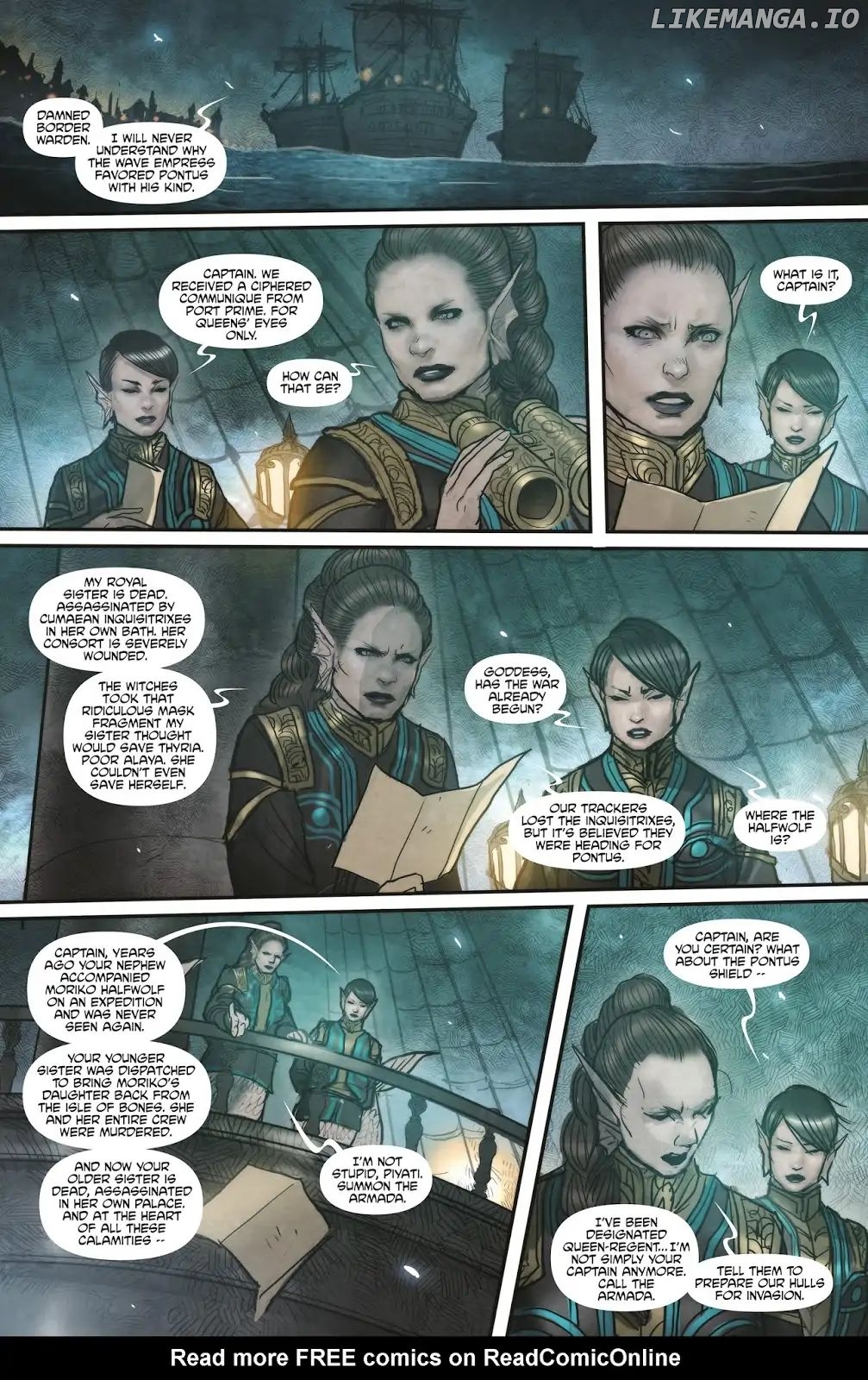 Monstress chapter 14 - page 8