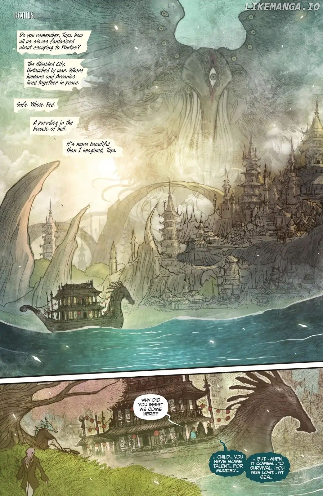 Monstress chapter 14 - page 9