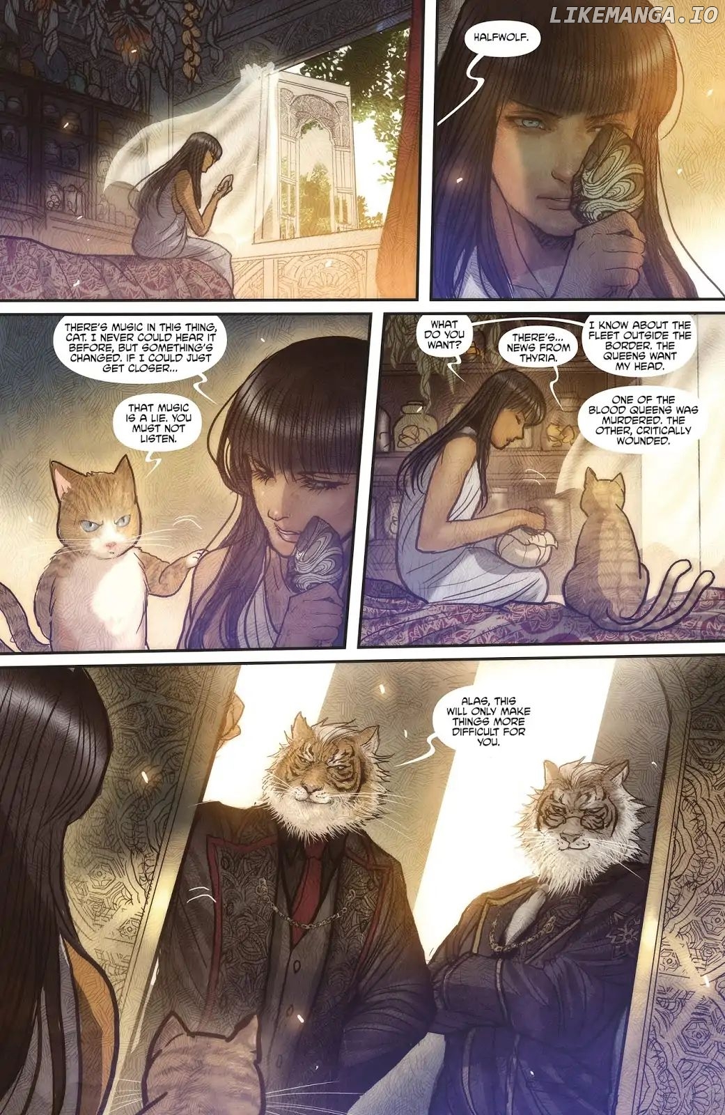 Monstress chapter 15 - page 12