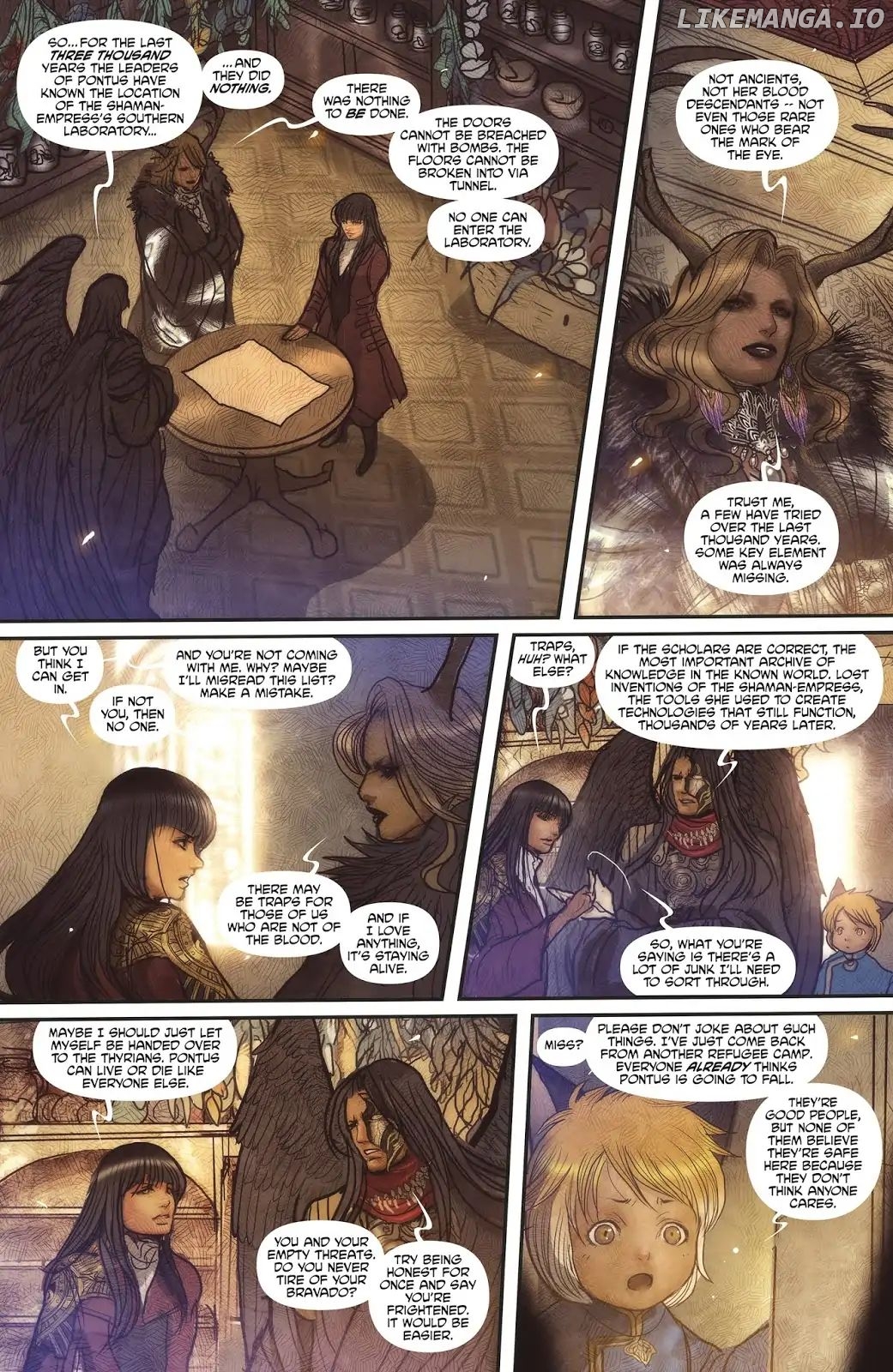 Monstress chapter 15 - page 17