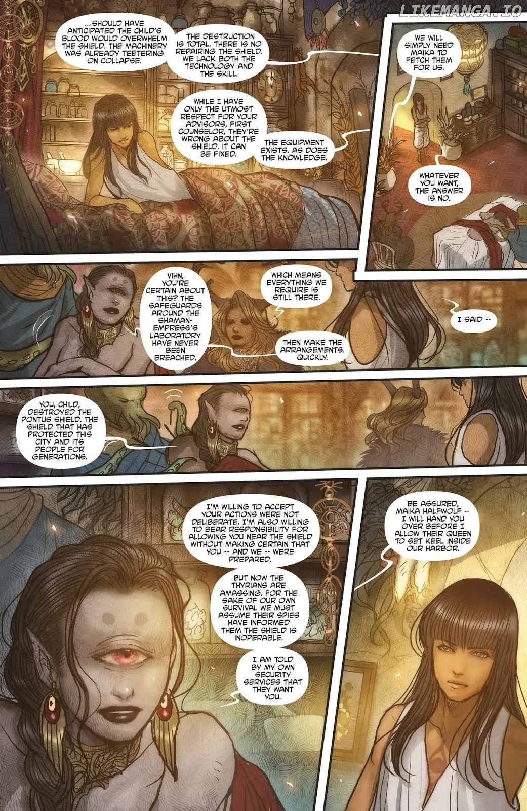 Monstress chapter 15 - page 5