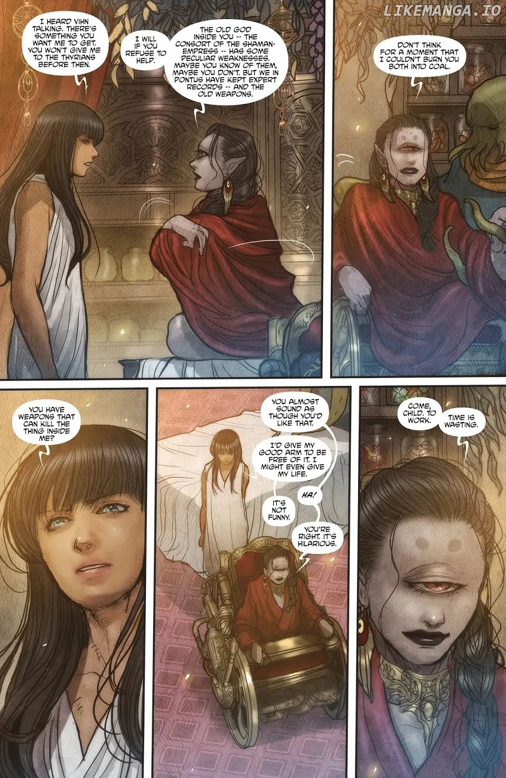 Monstress chapter 15 - page 6