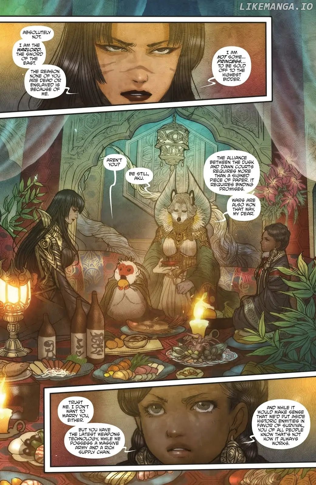 Monstress chapter 15 - page 7