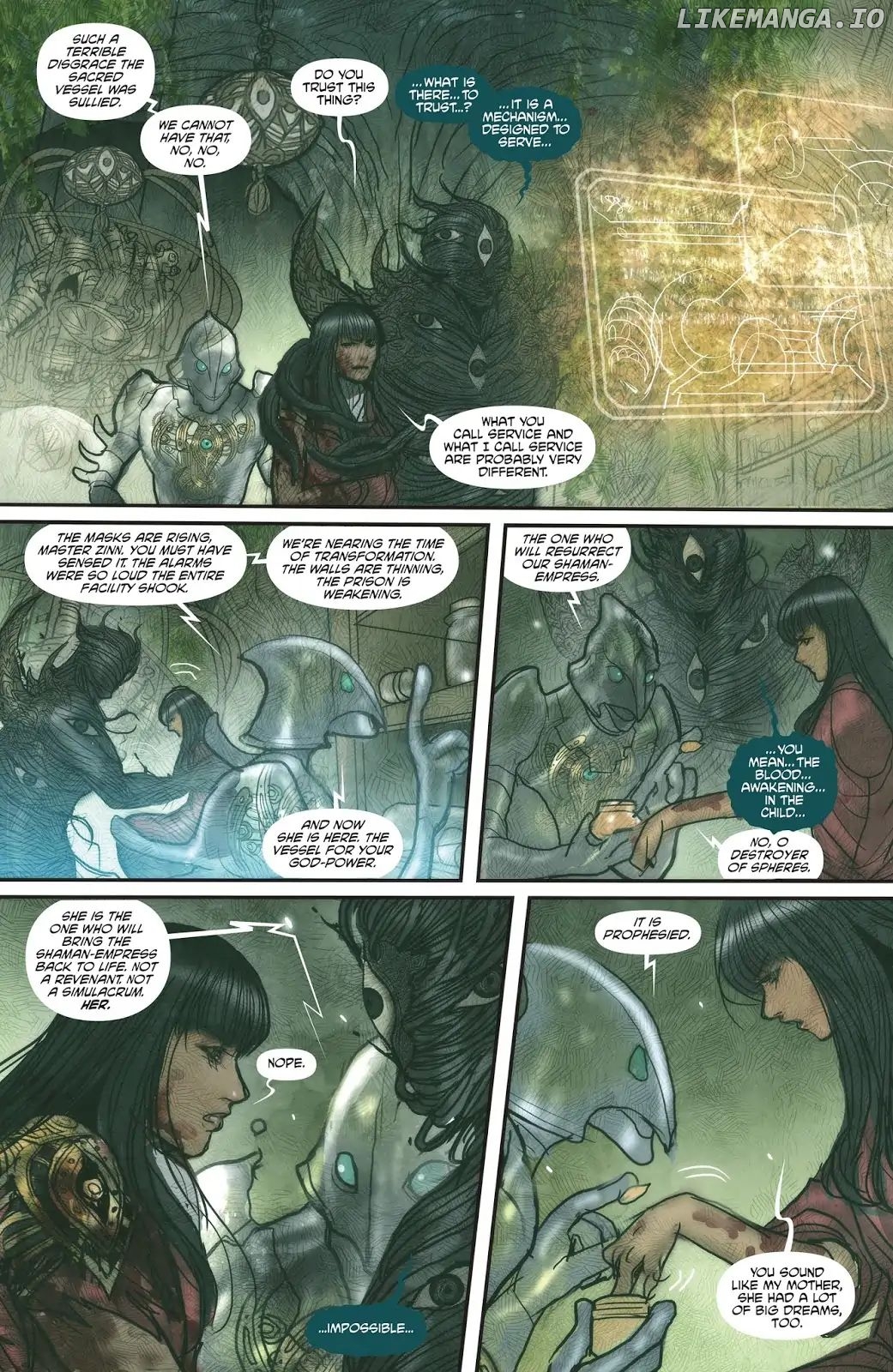 Monstress chapter 16 - page 14