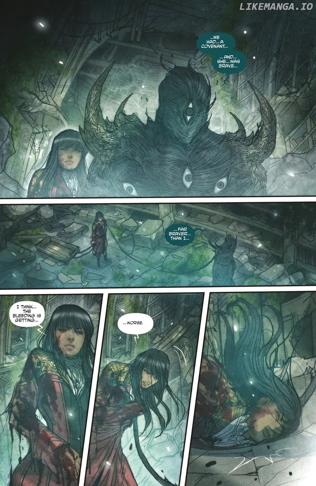 Monstress chapter 16 - page 9