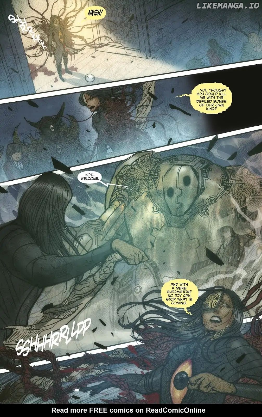 Monstress chapter 17 - page 15