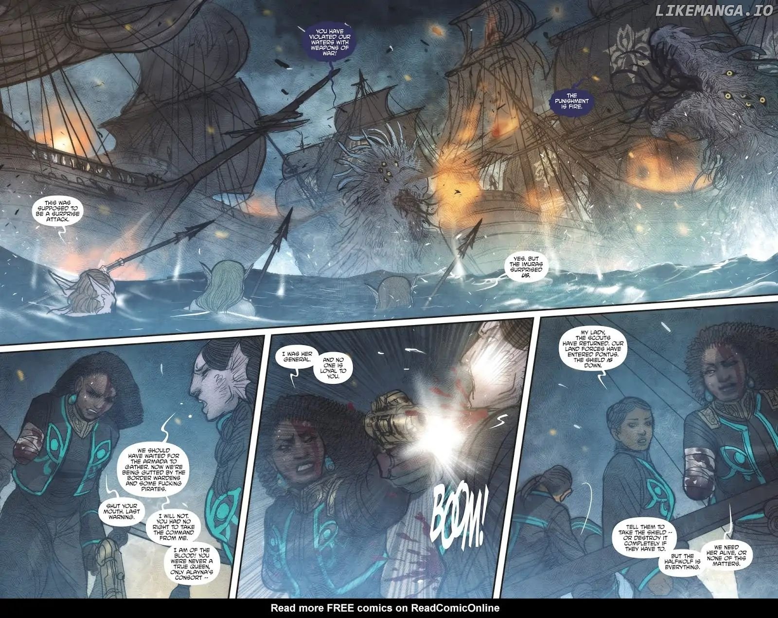 Monstress chapter 17 - page 4