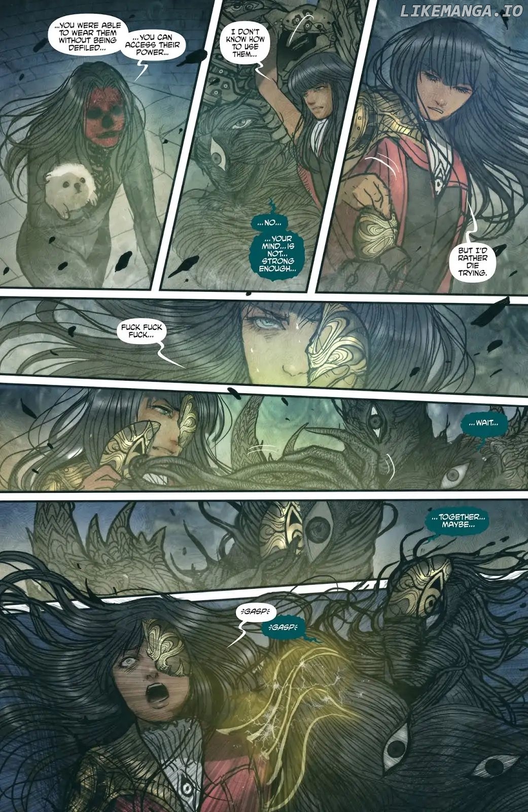 Monstress chapter 18 - page 16