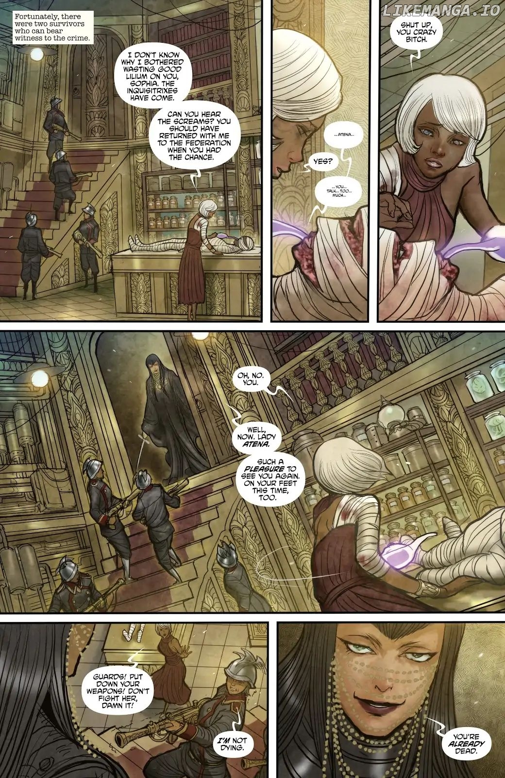 Monstress chapter 2 - page 5