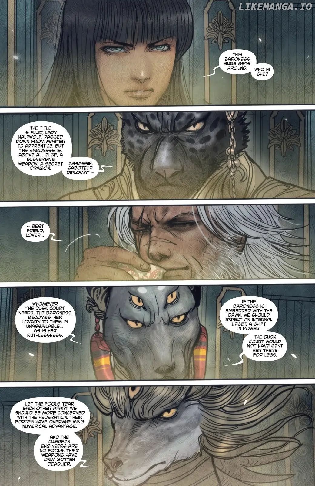 Monstress chapter 22 - page 12