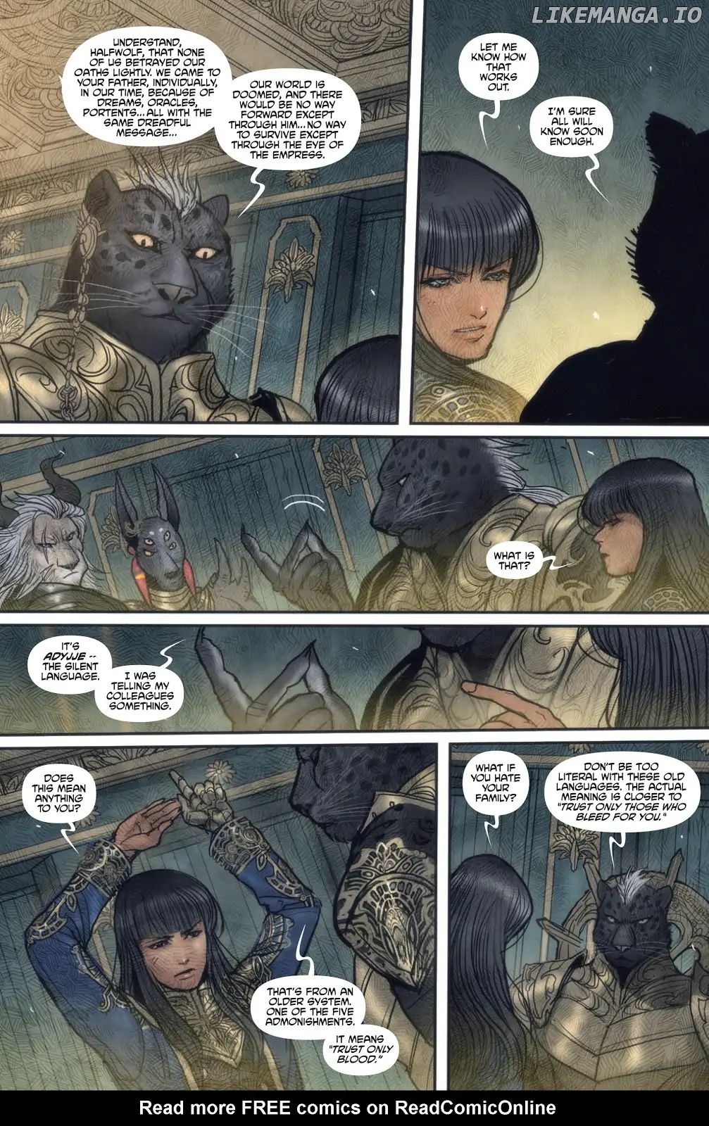 Monstress chapter 22 - page 17