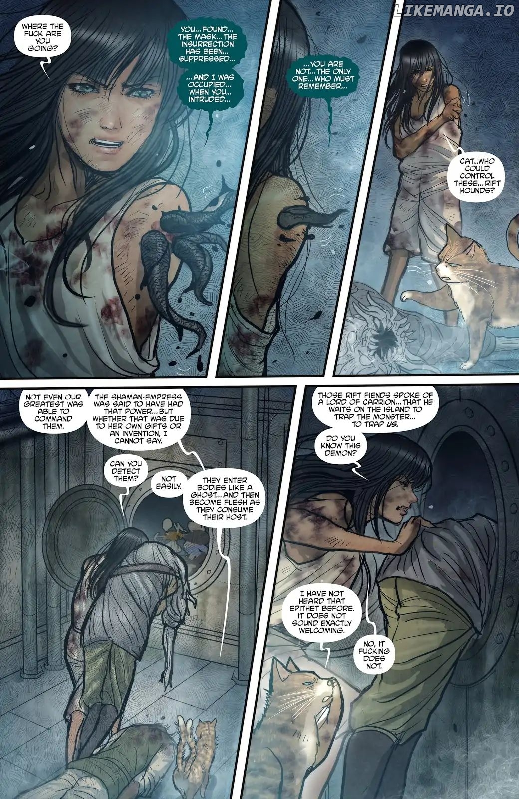 Monstress chapter 9 - page 15