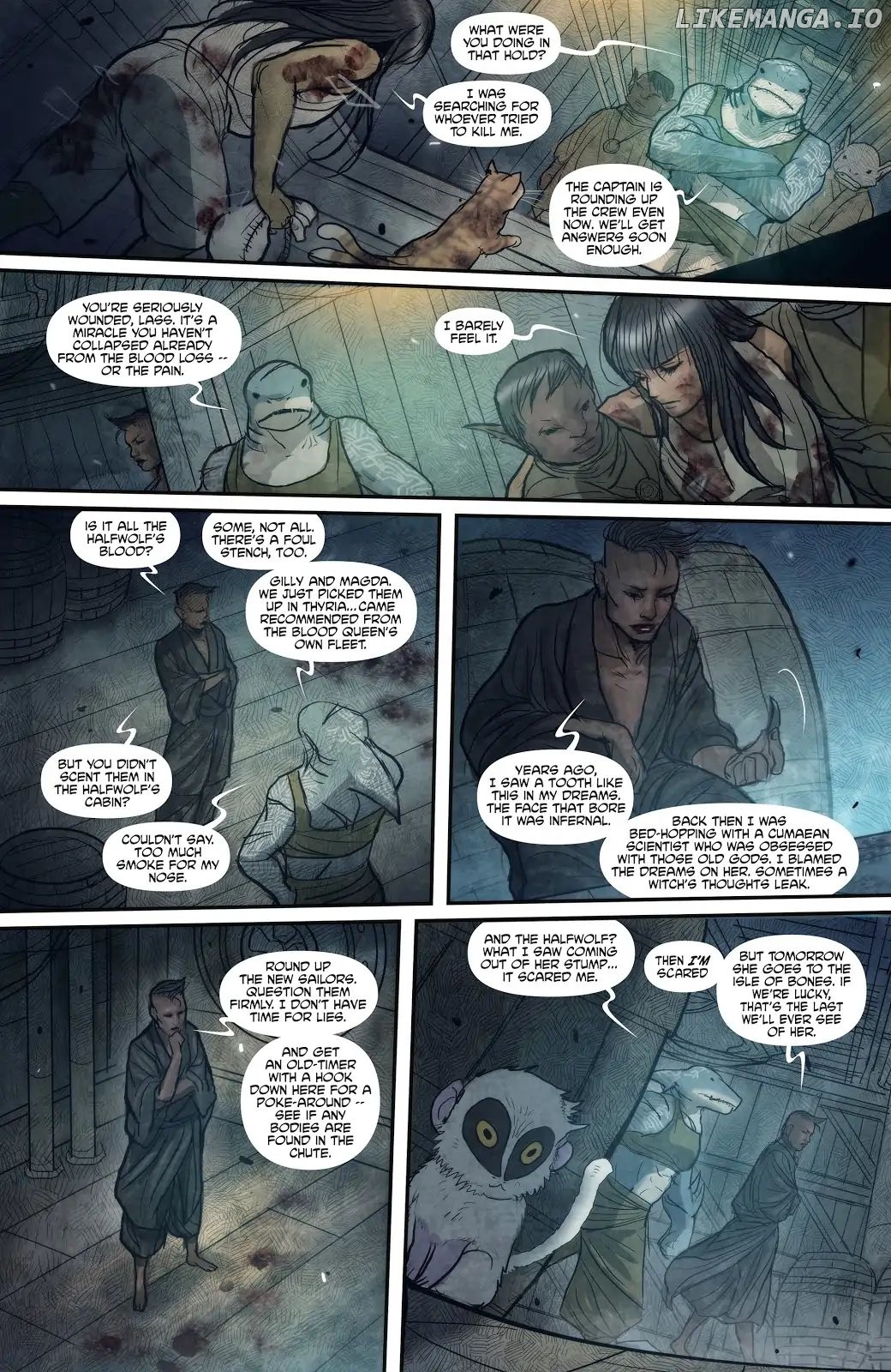 Monstress chapter 9 - page 16