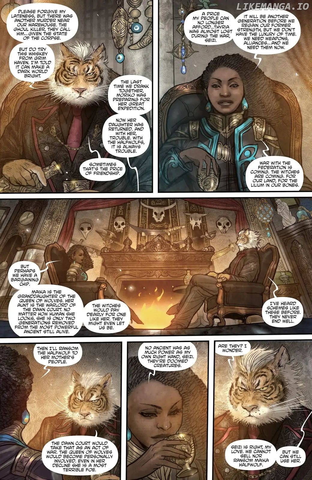 Monstress chapter 9 - page 17