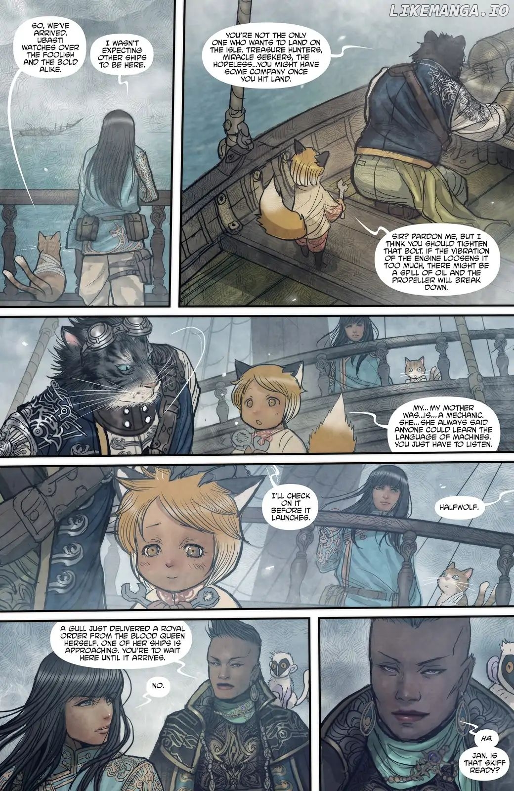 Monstress chapter 9 - page 19