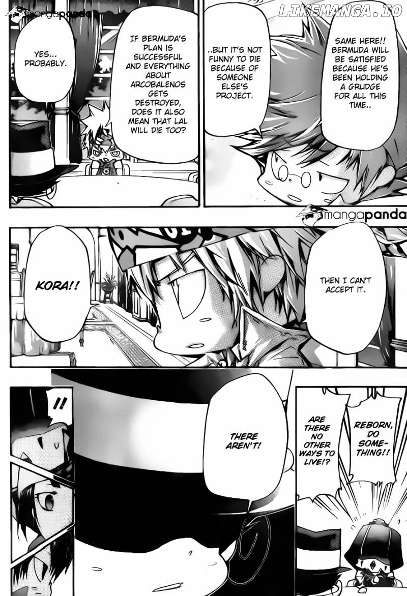 Kateikyoushi Hitman Reborn! chapter 389 - page 6