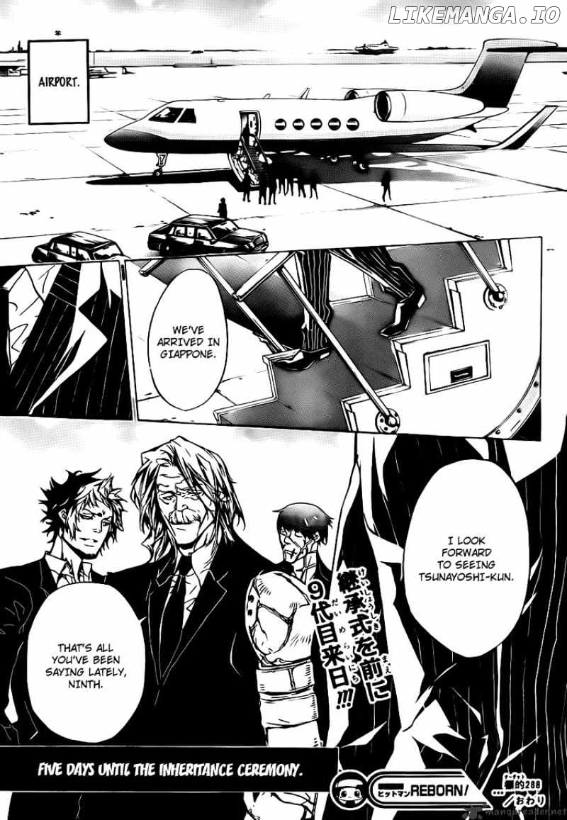 Kateikyoushi Hitman Reborn! chapter 288 - page 17