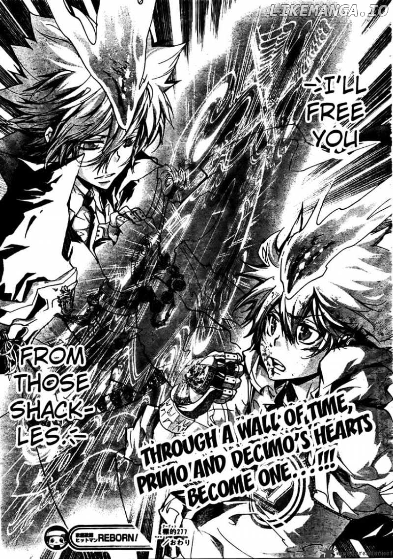 Kateikyoushi Hitman Reborn! chapter 277 - page 17