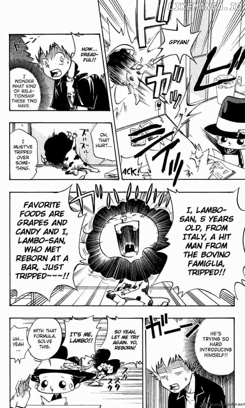 Kateikyoushi Hitman Reborn! chapter 7 - page 6