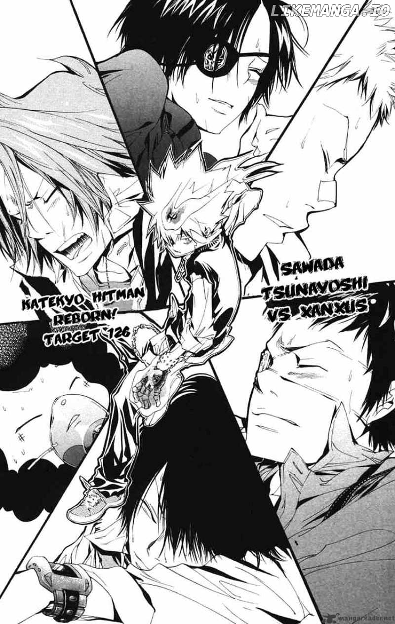 Kateikyoushi Hitman Reborn! chapter 126 - page 4