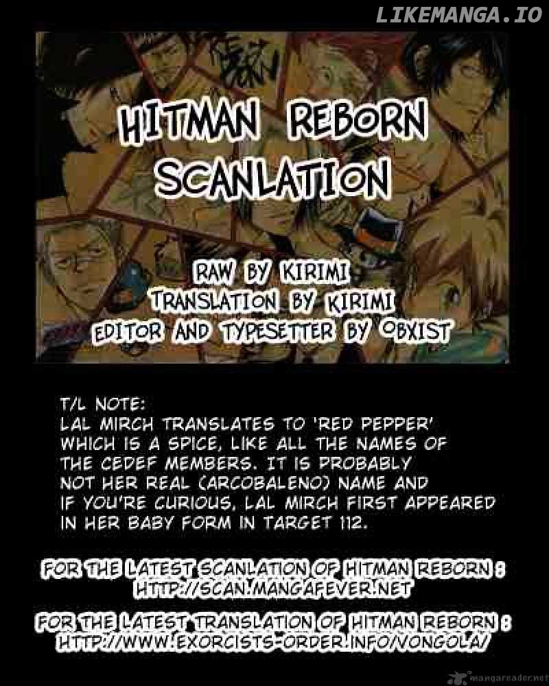 Kateikyoushi Hitman Reborn! chapter 146 - page 20