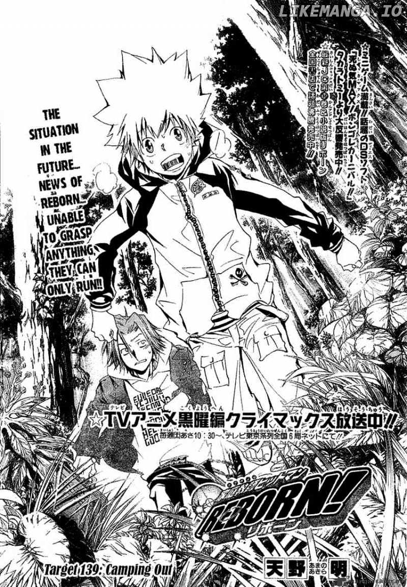 Kateikyoushi Hitman Reborn! chapter 139 - page 1