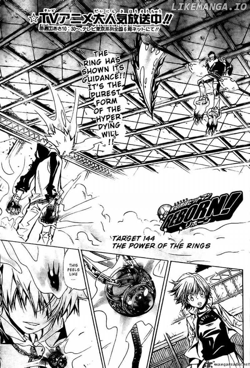 Kateikyoushi Hitman Reborn! chapter 144 - page 1