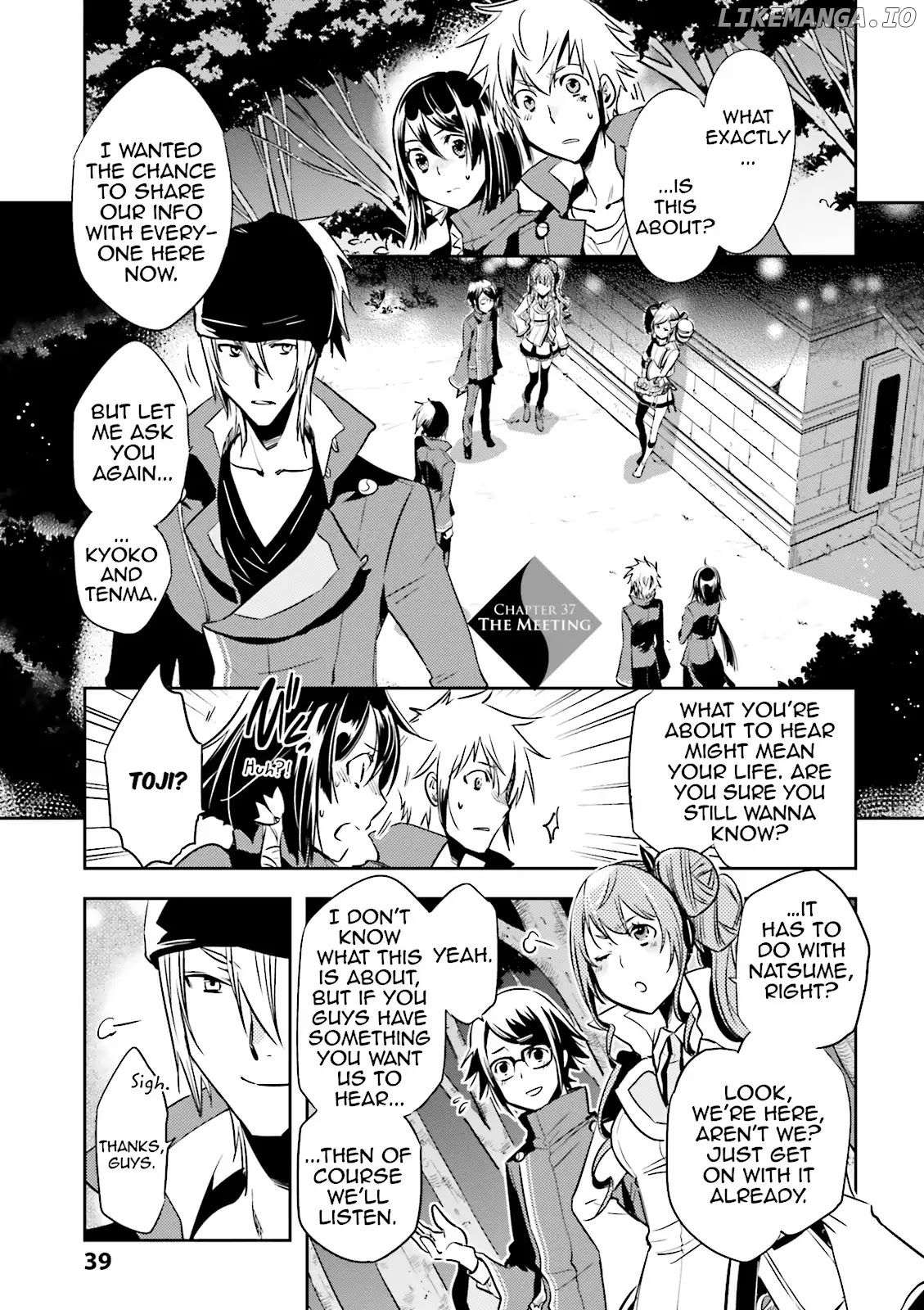 Tokyo Ravens chapter 37 - page 1