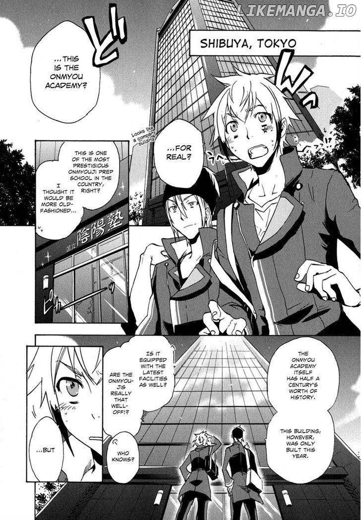 Tokyo Ravens chapter 6 - page 7