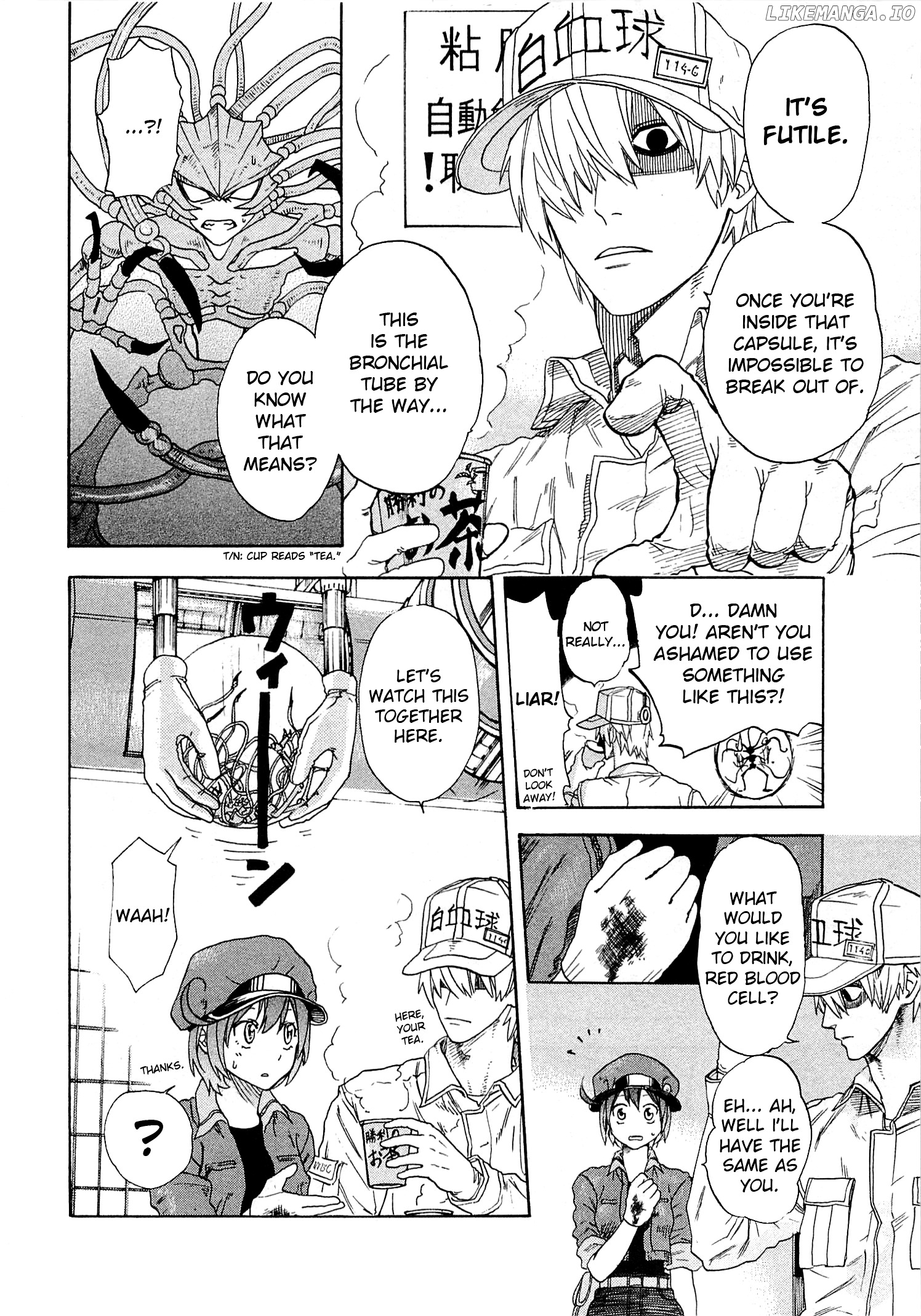 Hataraku Saibou chapter 1 - page 50