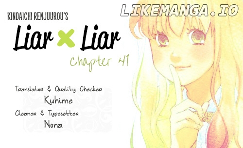 Liar X Liar chapter 41 - page 1
