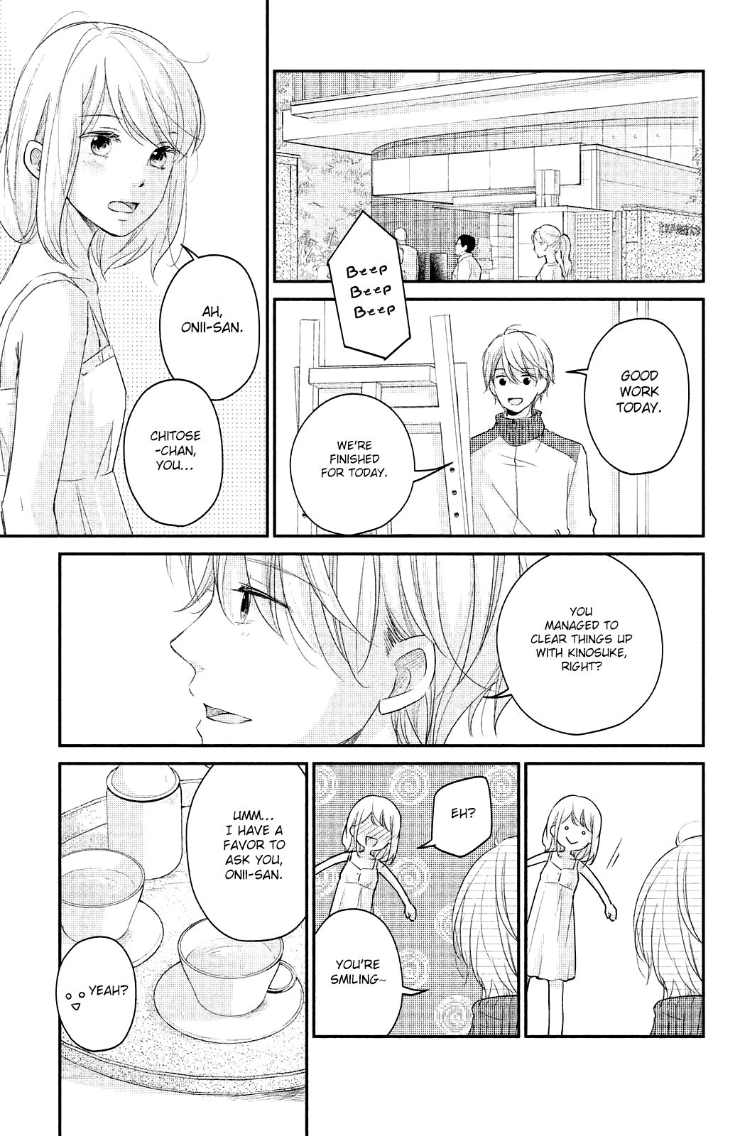 Sekirara Ni Kiss chapter 17 - page 35