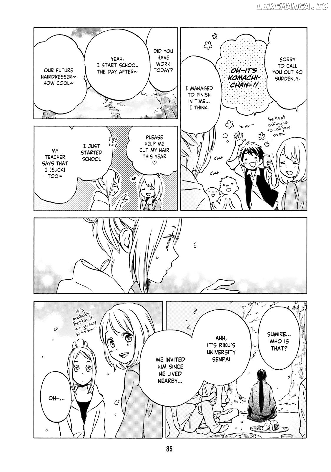 Kokoro Kimiiro Sakura Iro Chapter 33 - page 6