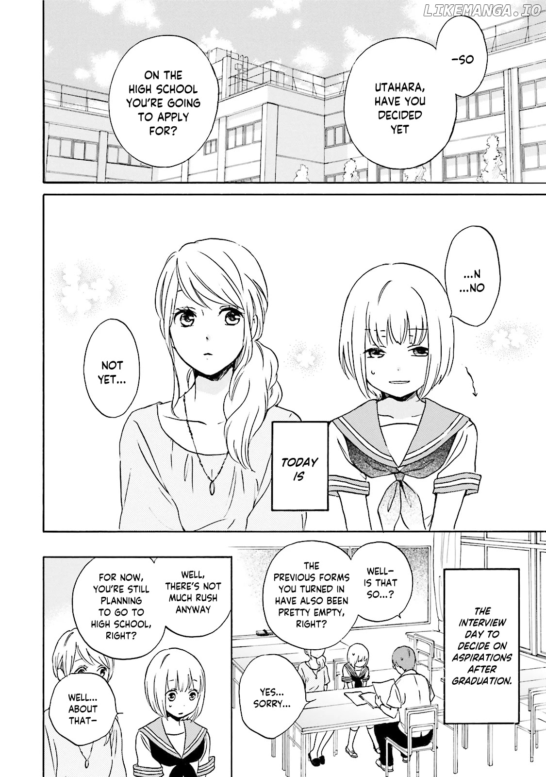 Kokoro Kimiiro Sakura Iro chapter 31 - page 3